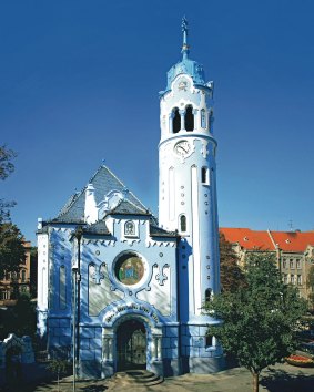 Blue church, Bratislava.