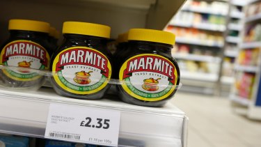 The Anglo-Dutch multinational Unilever owns numerous well-known brands such as Britain's Marmite.