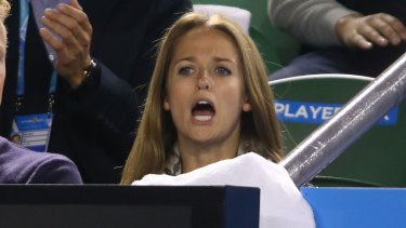 Kim Sears' expletive riddled rant during an Australian Open match got her into trouble with the media.