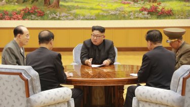 Kim Jong-un meets his ruling party's presidium this week