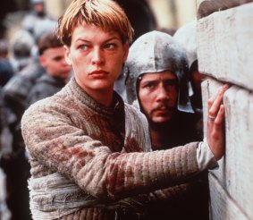 Milla Jovovich in <i>Joan of Arc</i>.