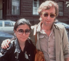 John Lennon and Yoko Ono who were interviewed at their Ascot home by John Thompson.