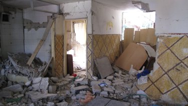 The remains of the Shalodi home in Silwan, which was demolished on the orders of the Israeli government.