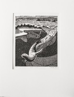 Warrnambool has a strong print making community - look out for works featuring local fauna by Andrea Radley.  