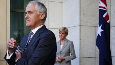Prime Minister Malcolm Turnbull and Foreign Affairs Minister  Julie Bishop will promote Australia's underlying values and interests.