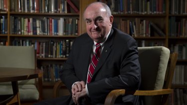ANU Alumni of the year, Professor Michael McRobbie AO FAHA, a global leader in higher education and President of Indiana University.