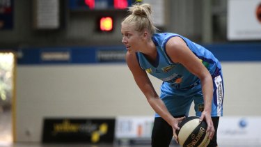 Abby Bishop is back in the Australian Opals squad.
