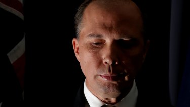 Peter Dutton's majority had dwindled to just 1250 votes on Monday.