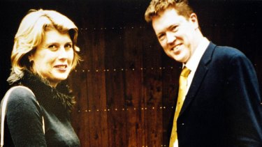 Julie with her husband and killer James Ramage.