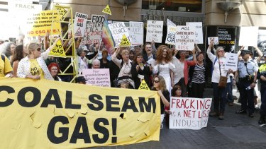 Protesters at AGL's north Sydney headquarters have been meeting each week for almost 100 weeks.