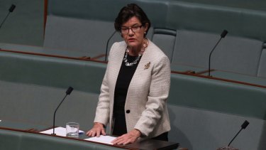 Independent MP Cathy McGowan.
