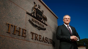 Federal Treasurer Scott Morrison is working on a financial redress scheme for bank victims.