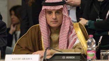 Saudi Arabian Foreign Minister Adel al-Jubeir.