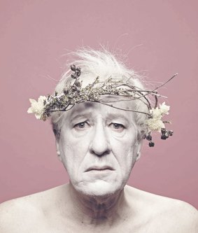 Geoffrey Rush in a publicity photo for the STC production of King Lear.