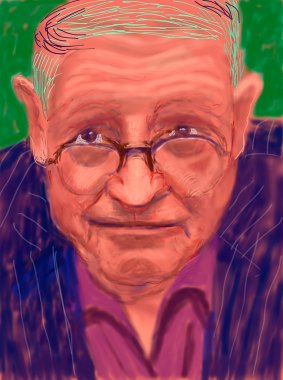 David Hockney's <i>Self Portrait, 21 March 2012</i>.