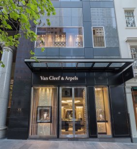 The Van Cleef & Arpels Melbourne boutique is the company's first foray into Australia.
