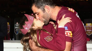 State Of Origin Queensland Maroons Players Show Solidarity With Cameron Smith