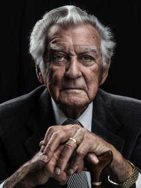 Bob Hawke, pictured last year.