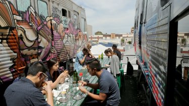 Easey's restaurant review: Collingwood's burger train brings a smile to the face