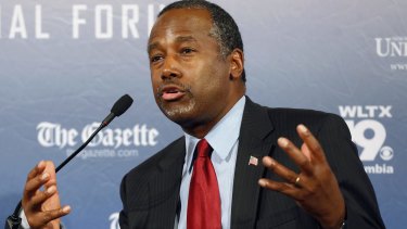 Republican presidential candidate Ben Carson has said Islam is antithetical to the US Constitution and he doesn't believe that a Muslim should be elected US president.