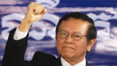 Cambodia's main opposition Cambodia National Rescue Party Deputy President Kem Sokha.