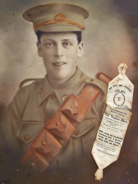 Gunner Stephen Ellery (1550) was killed at Pozieres on August 9, 1916, when a shell hit his dug-out. "He was badly wounded by a shell ... He died almost immediately. I helped to pick him up," a mate, Private W.F. Dillon told the Red Cross.
