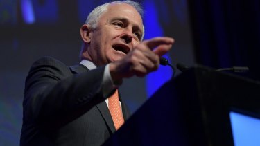 Malcolm Turnbull has called Bill Shorten the most "dangerous" left-wing leader in generations 
