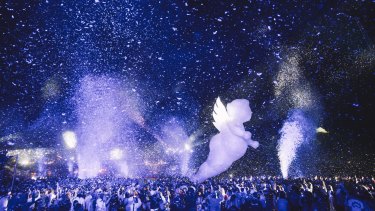 Gratte Ciel at Womadelaide 2018, a festival that aims to push the creative envelope.