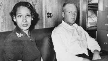 Mildred and Richard Loving in 1965. 