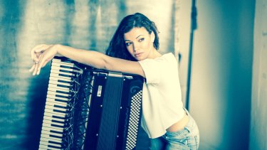 Ksenija Sidorova was introduced to the accordian when she was six.