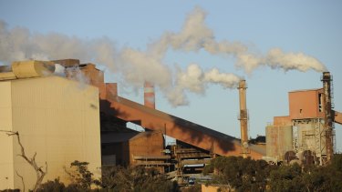 The Arrium plant in Whyalla: Jobs in South Australia and all across the country had been in jeopardy since the steel and mining company collapsed and entered voluntary administration last year.