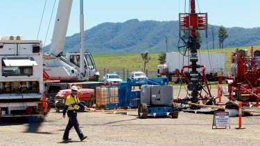 The Queensland government has released land for gas exploration which can only be used for domestic use.