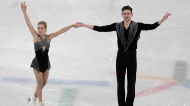 Winter Olympics 2018 Australian Pair Ekaterina Alexandrovskaya