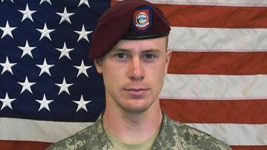A US Army photo of Sergeant Bowe Bergdahl, who abandoned his post in Afghanistan and was held by the Taliban for five years.
