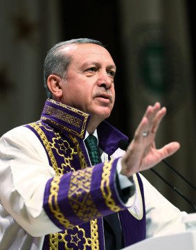 Turkish President Recep Tayyip Erdogan.