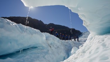 Melting moments: New Zealand's Fox Glacier.