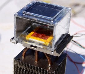 Scientists have developed a device that can convert low-humidity air into water.