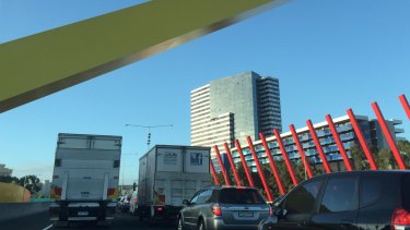 Transurban said more than 95 per cent of customers paid their tolls on time and so avoided administrative fees. 