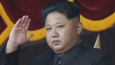 North Korean leader Kim Jong-un whose regime says acquiring a nuclear weapon "is the legitimate right of a sovereign state for self-defence".