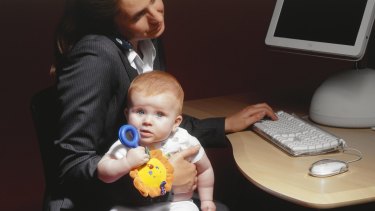 childcare fathers less working than stay slightly mothers research shows spend wives their