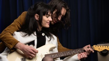 The Preatures' Isabella Manfredi and Jack Moffitt. Their new album revels in the band's obvious love for the Pretenders and Blondie.
