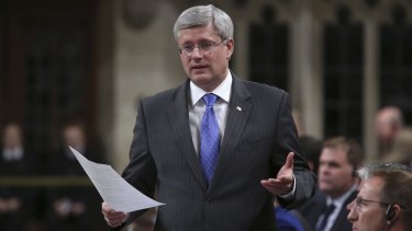 Canada's Prime Minister Stephen Harper has been taken to a secure location away from Parliament buildings in Ottawa. Other politicians have been asked to stay in their offices.