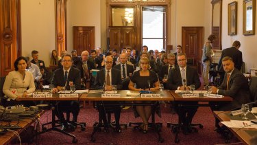 The corporate tax avoidance inquiry at the State Parliament of Victoria. 