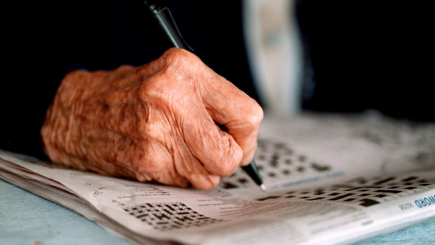 Brain exercises can help the elderly stay sharp.