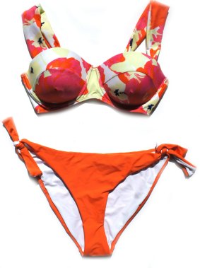 Ruth Hurley swimwear: 
dawn orange