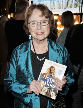 Writer Lois Duncan at the premiere of  "Hotel for Dogs" in Los Angeles in 2009.