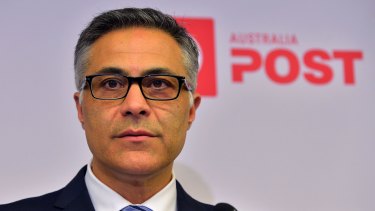 Australia Post CEO Ahmed Fahour introduced two-speed mail in January.