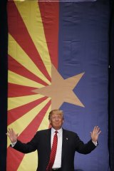 The triumph of Trump - seen here in Arizona on Saturday - could spell disaster for the Republican Party.
