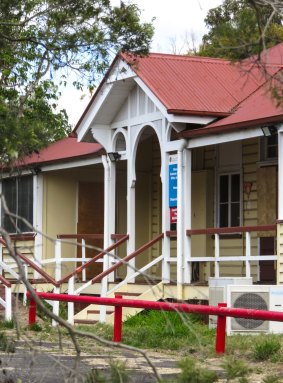 The historic stables that will be preserved as part of the Yeerongpilly Green development.