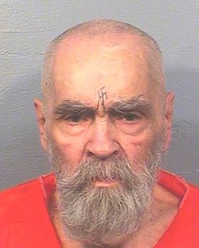 83-year-old mass killer Charles Manson.